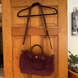Tory Burch Purple Satchel